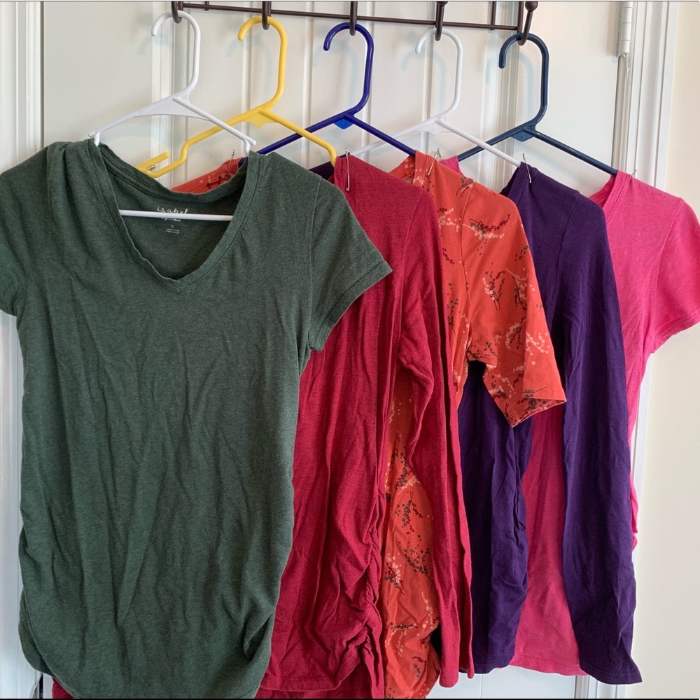 5 maternity shirts!